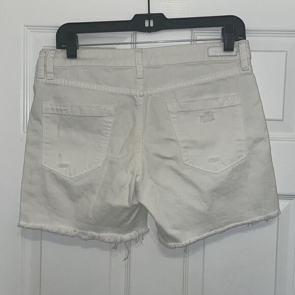 Revolve BLANKNYC Distressed Short in As If (White) - Picture 3 of 8